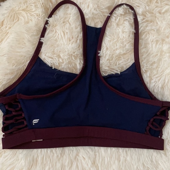 Fabletics Dark Blue & Purple Sports Bra - Picture 2 of 4